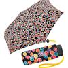 United Colors of Benetton Benetton - Ombrello tascabile Ultra Mini Flat Dots, Wild Blooms Multicolor, 89 cm