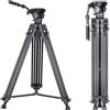 INNOREL VT60 160cm/63pollici Professionale Resistente Sistema Treppiede Video,Le