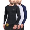 MEETWEE Rashguard Uomo a Maniche Lunghe,Maglia da Bagno con Protezione UV UPF 50+,Asciugatura Rapida e Tessuto Compressivo Traspirante per Surf