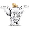 MITSOKU Elefante Charm Bracciale da donna Collana in argento 925 Gioielli Natale, compleanno, Halloween Regalo per ragazze