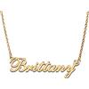 RONKAH Collana con ciondolo personalizzato con nome personalizzato con cuore collana personalizzata miglior regalo per le donne Natale San Valentino festa della mamma compleanno AU