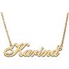 RONKAH Collana con ciondolo personalizzato con nome personalizzato con cuore collana personalizzata miglior regalo per le donne Natale San Valentino festa della mamma compleanno AU
