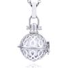 Morella Catenina Donna Angelo Custode in Acciaio Inox 70 cm con Ciondolo Infinito e Sfera zirconi Ø 16 mm in Sacchetto di Velluto