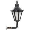 Faller L-040 - Lampada da parete a LED esagonale, con corona, confezione da 3, colore: Bianco caldo