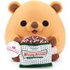 Snackles, peluche Serie 3 da 35 cm di ZURU, peluche con accessorio snack (FRANKIE)