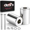 TDZ MOTO TDZ 2 '' Pollici Riser Manubrio Estensione Per Harley 1-1/4 '' Manubrio Cromato Distanziali Moto,