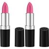 Rimmel London Rimmel Rosetto Lasting Finish Bullets, Lunga Durata, Finish Satinato, 4g, 086 Sugar Plum (Confezione da 2)