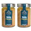 IV REGIA DI SARDEGNA Filetti di Tonno pinne gialle in olio d'oliva IV Regia di Sardegna - 2 confezioni da 190g - Lavorato a mano in Sardegna, Italia - Produzione artigianale sarda certificata Kosher