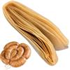 Generico Involucro di salsiccia di asciugatura commestibile, involucro di salsiccia commestibile, 8 m/26ft a due strati involucro di salsiccia secca commestibile | Involucro di salsiccia per pacchetto singolo
