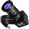 ELP Telecamera con zoom ad alta velocità con otturatore globale USB3.0, 720P/200 fps, 1200P/120 fps, USB3.0/2.0 con messa a fuoco manuale Lightburn per Windows, Linux, Mac, Pi, Fast Frame 5-50 mm