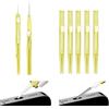 ISARVIQUE Kit di pulizia del telefono cellulare, mini strumenti di rimozione della polvere per iPhone 17 Pro Max altoparlante e ricevitore, mini spazzole multifunzione per cuffie, tablet, computer fotocamera