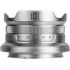 Generic Compatibile con l'obiettivo mirrorless Fisheye APS-C Sony 10mm F5.6 II(10mm F5.6 II Silver,E-mount(APS-C))