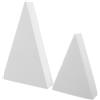 Balacoo Accessori Cube Geometrici 2pezzi in EVA per Servizi Fotografici di Cosmetici e Gioielli con Funzionalità Pratica in Indoor Bianco