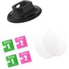 Generic Durale - Supporto antiscivolo in silicone per fotocamera, supporto adesivo per Pocket 3, uso desktop, accesso alla ricarica, supporto da tavolo in silicone