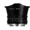 Generic Compatibile con obiettivo Fisheye Sony 7,5 mm f/2.0 | Messa a fuoco manuale APS-C, vista diagonale a 190°, cilindro in metallo, primo piano da 0,1 m(Black,XF)