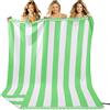 Hexify Telo Mare xxl 200x145 cm, Asciugamano Grande In Microfibra Ad Asciugatura Rapida, Telo Bagno Senza Sabbia, Coperta Da Spiaggia Donna (Verde)