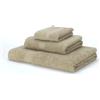 Boncasa - Set di asciugamani - 100% cotone pettinato (non rigenerato) - Qualità Ring Spun - Morbido al tatto - 450 g/m² (set da 3 pezzi, beige)