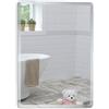 Neue Design Mood® Specchio da Parete Rettangolare, Specchiera Senza Cornice, per Bagno Ingresso, Corridoio, (70cm x 50cm)