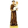 Generico Statua Religiosa Sant'Antonio di Padova, Figura San Antonio in Ceramica, Statuina Santi finemente decorata con base, h. 31 cm Articoli Religiosi Cattolici per interni ed esterni