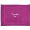 Cieffepi Home Collections NEW BASIC Tappeto bagno scendidoccia personalizzabile in spugna di puro cotone (Fuxia)