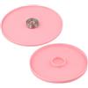 SPORTARC Alzata girevole per decorazione torte, piatto girevole per decorazione torte senza sforzo (per rosa)