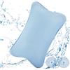 Collazoey Cuscino da Bagno,cuscino da bagno per la vasca da bagno,con 2 potenti ventose,per una presa salda,Cuscini per Vasca da Bagno Ergonomici, per un rilassamento ottimale del collo (blu)