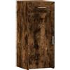 vidaXL Credenza Rovere Fumo 40x42,5x93 cm in Legno Multistrato