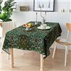 Obal William Morris Tovaglia dal design originale Tovaglia rettangolare resistente all'acqua, decorazione da tavola da cucina, lavabile, 260 x 152 cm (prugnolo)