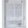Kutti Tenda a pacchetto con occhielli Kutti, bianco trasparente marittimo Seabird, larghezza 60 cm x altezza 130 cm