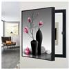 Qulamrdk Copertura del Contatore, Copri Quadro Elettrico Decorativo Pittura Decorativa sul Coperchio della Scatola Elettrica, Parete per Casa Hotel(C,40x50cm)