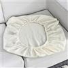 LJQAIZYL Coprisedile per Divano Elasticizzato con Penisola 3/4/2/1 Posti Copricuscini Separati per Divani Federa per Cuscino per Divano del Sedile Copri Seduta per Divano per Mobili ,White-3seat-x(135-165cm)