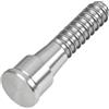 zeroupshop Vite per la lavorazione del legno per mandrino a ingranaggi conici da 3,75 pollici, struttura in acciaio 45 # con lunghezza 54 mm e testa rotonda piatta per l'uso del tornio