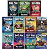 Scholastic ltd Dog Man Series 1-11 Books Collection Set By Dav Pilkey (Dog Man, Unleashed, Tale Of Two Kitties, Dog Man and Cat Kid, Lord of The Fleas, Brawl of The Wild, For Whom The Ball Rolls, Fetch-22 & More)