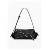 Desigual, Borsa media, Donna, Poliuretano, Nero, U