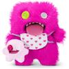 Fuggler Zuru, Mini Rascals 22,9 cm, serie 1 (Double Trouble) (Oogah Boogah (rosa - pelo lungo) by Zuru, divertente giocattolo di peluche brutto mostro