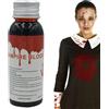 Generico Sangue di Halloween, Sangue da palcoscenico,Trucco con sangue finto per Halloween da 100 ml | Schizzi di sangue finto lavabile, sangue artificiale, trucco di sangue di zombi per vestiti, sposa zombi,