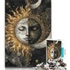 ZKYUBEK Puzzle da 1000 pezzi per adulti e adolescenti Sole e Luna Puzzle da 1000 pezzi Relax Games è l'ideale come regalo per tutta la famiglia 26x38cm
