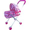 KIXZSAZ Mini passeggino giocattolo interattivo giocattoli di finzione passeggino di simulazione per giochi di ruolo attività di apprendimento giocattoli di