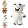 JIABAOZ Peluche che Corre,Regali creativi per alleviare lo stress; adatti a uomini, donne, bambini e adolescenti (Bianco,60cm)
