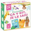 KANGUR Ça y est, je le sais ! Devinettes Visuelles Jeu Éducatif 3+, lingua FR | Cartes Questions Réponses, Observation, Langage, Logique, Jeu Famille, 36 Cartes, 72 Questions