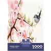 KZQNXHJPRL Fiori di ciliegio Uccello Puzzle per Adulti Puzzle 1000 Pezzi Carta Famiglia Regalo Relax 52x38cm/1000pcs