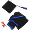 Veemoon Abito da Laurea per Bambole Orso in Cotone Pp con Cappello e Diploma, Vestito Adorabile e Resistente per Decorazioni e Feste di Laurea a Casa