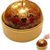Generico Gigante Glitter Squishys Ravioli, Glitter Dumpling Squishys, Divertente Giocattolo Antistress Bao Bun Con Vaporiera, Morbida Pallina Antistress Ravioli Spremere Giocattoli,Adatto agli adulti