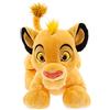 Disney Store Peluche di Simba, Il Re Leone, 41cm/16, in morbido tessuto di peluche con dettagli ricamati e soffice coda, per tutte le età
