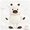 Generico 2026 Nuovo Peluche Che Corre 45 cm/60cm, Peluche Che Corre,Graziosis Peluches Di Bovini Delle Highlands,Animale Di Pe Luche Per Uomini,Donne (Mucca bianca, 45 CM)