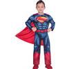 Amscan 6609072 - Costume ufficiale Warner Bros DC Comics, con licenza Superman, stile classico, per bambini (8-10 anni)