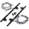 AXspeed 1 Set 1/14th RC Side LED Luce Aggiornamento Sinistra Destra Lampade Bar per Tamiya scania770s 6 × 4 Truck