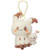 NUOVO! Pokemon Pokepiece Mimikyu che tiene peluche mascotte portachiavi 6,1"H
