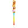 TRENDHAUS Rainbow Power 966285 - Matita e gomma Lollipop, circa 17,8 cm, durezza HB con gomma