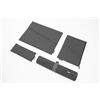 SIGEL BAB20 Set Bag in pacchetto di rifornimento M - grigio scuro - 1 pz. custodia per laptop, 1 set di organizer da borsa, 1 pz. sottomano - feltro sintetico, RPET- 35 x 25 x 1 cm